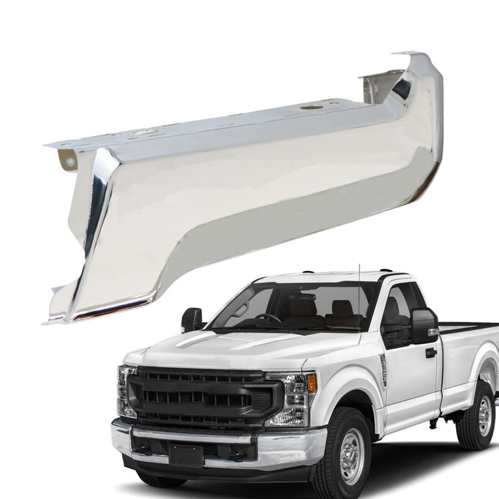 DURAFORCE 2017-2022 Ford F-250 F-350 Chrome Rear RH Passenger Bumper Face Bar