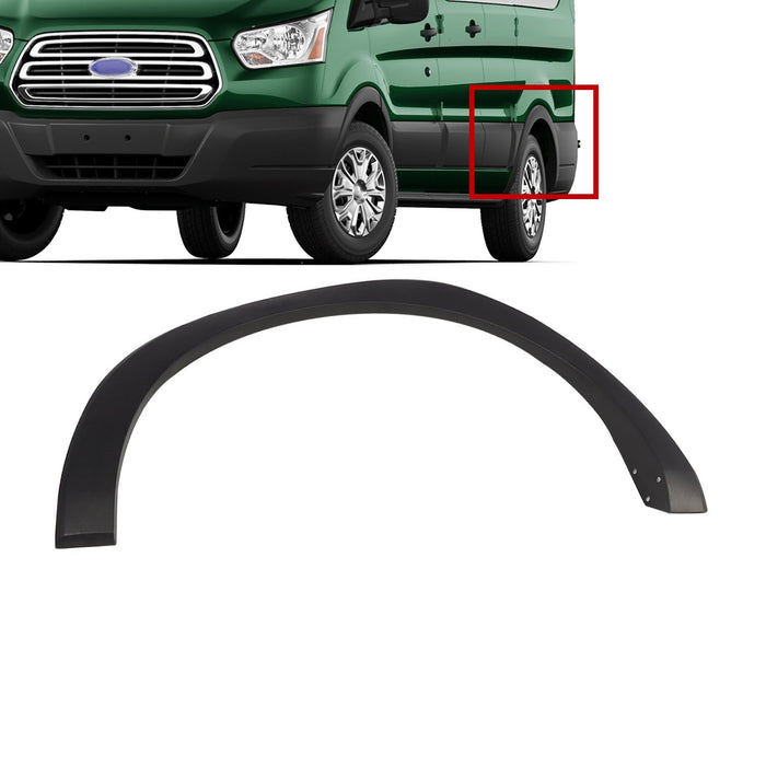 DURAFORCE 2015-2019 Ford Transit 150-350HD Left Rear Wheel Arch Flare Molding Trim