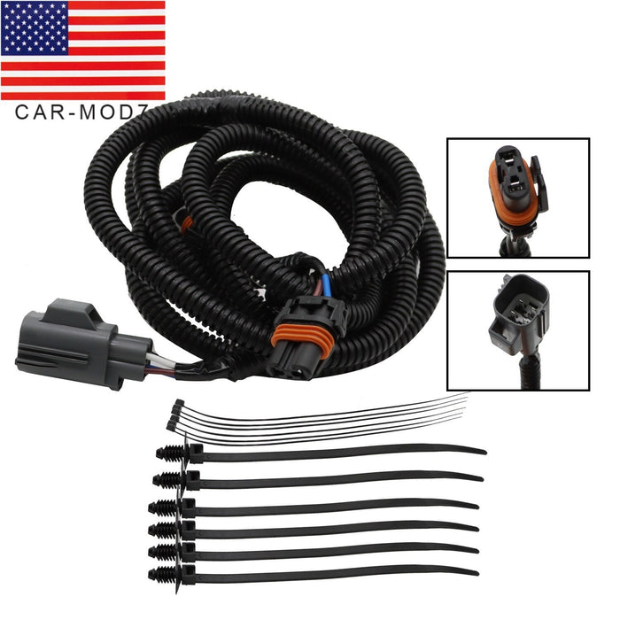 DURAFORCE 10-18 Dodge Ram 1500 2500 Fog Lamp Jumper Wiring Harness 68046303AC
