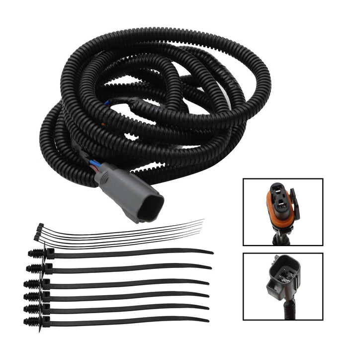 DURAFORCE 10-18 Dodge Ram 1500 2500 Fog Lamp Jumper Wiring Harness 68046303AC