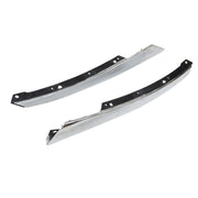DURAFORCE 2016-2018 Honda Civic Chrome Headlight Eyelid Grille Molding Trim LH+RH