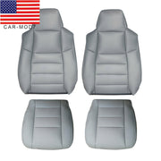 DURAFORCE 2002-2007 Ford F250 F350 Super Duty Full Front Gray Seat Cover Lariat XL