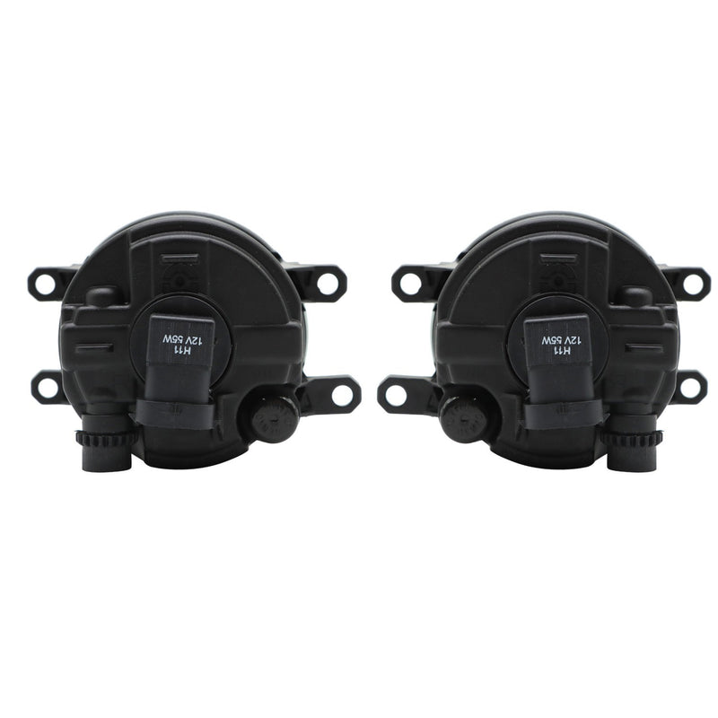 DURAFORCE 2014-2021 Toyota Tundra Black Clear Lens Bumper Fog Light Lamp Driving 14-21