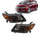 DURAFORCE 2011-2017 Honda Odyssey Headlights Pair Left & Right Side Replacement