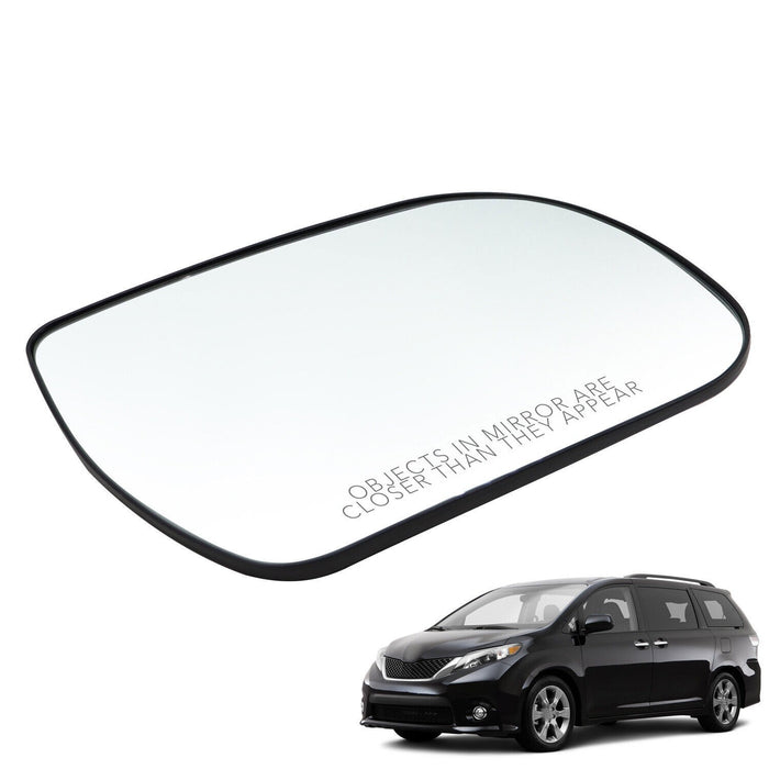 DURAFORCE 2011-2014 Toyota Sienna Heated Passenger Side Mirror Glass Replacement