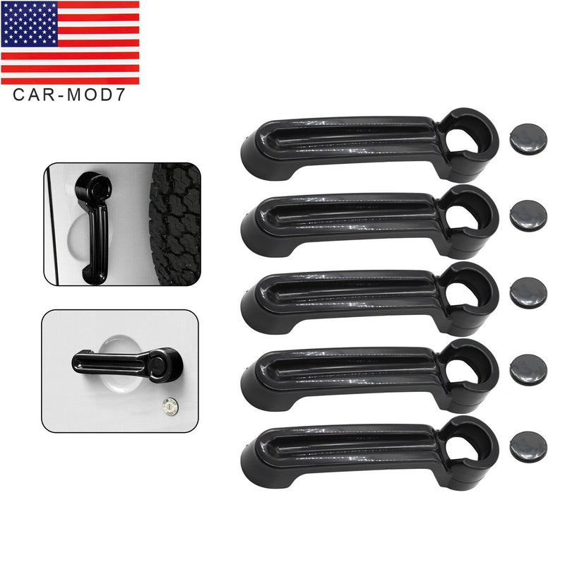 DURAFORCE Jeep Wrangler JK Door Handle Cover Trim 2007-2018 Accessories Molding