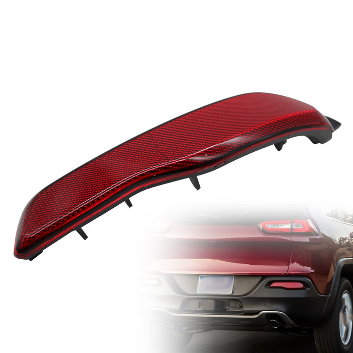 DURAFORCE 2014-18 Jeep Cherokee Right Rear Bumper Light Case Reflector Passenger Side