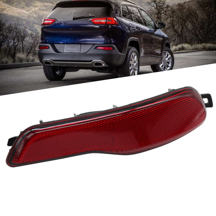 DURAFORCE 2014-18 Jeep Cherokee Right Rear Bumper Light Case Reflector Passenger Side