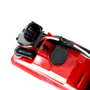 DURAFORCE 2006-2015 Audi Q7 Left Rear Bumper Tail Light Red Lens with Bulbs