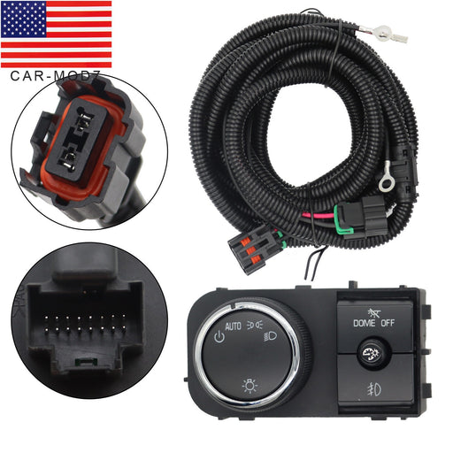 DURAFORCE 2007-2014 Chevy Silverado 3500 HD Fog Light Wiring Harness with Switch