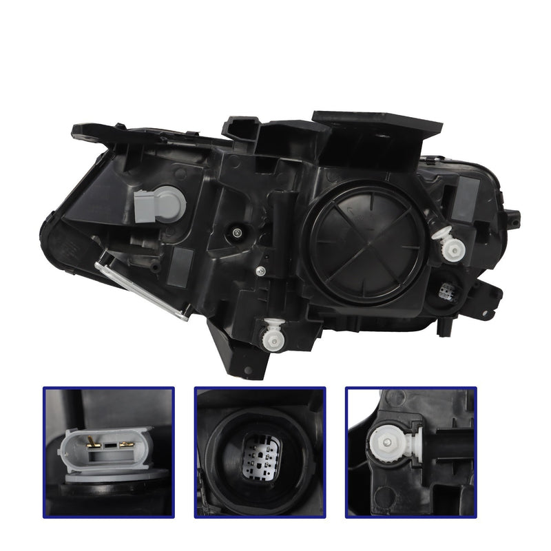 DURAFORCE 2016-2018 Chevy Camaro Halogen Projector Headlights w/ LED DRL Switchback