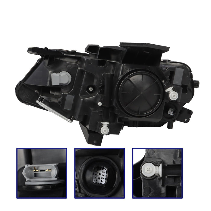 DURAFORCE 2016-2018 Chevy Camaro Halogen Projector Headlights w/ LED DRL Switchback