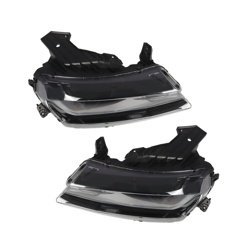 DURAFORCE 2016-2018 Chevy Camaro Halogen Projector Headlights w/ LED DRL Switchback