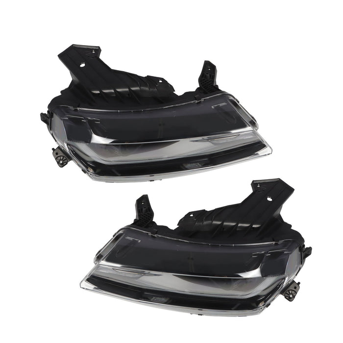 DURAFORCE 2016-2018 Chevy Camaro Halogen Projector Headlights w/ LED DRL Switchback