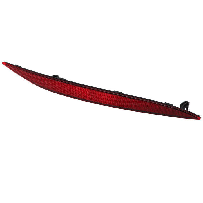 DURAFORCE 2016-2023 Tesla Model X Rear Bumper Reflector Light Cover Red Left & Right 2pc