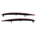 DURAFORCE 2016-2023 Tesla Model X Rear Bumper Reflector Light Cover Red Left & Right 2pc
