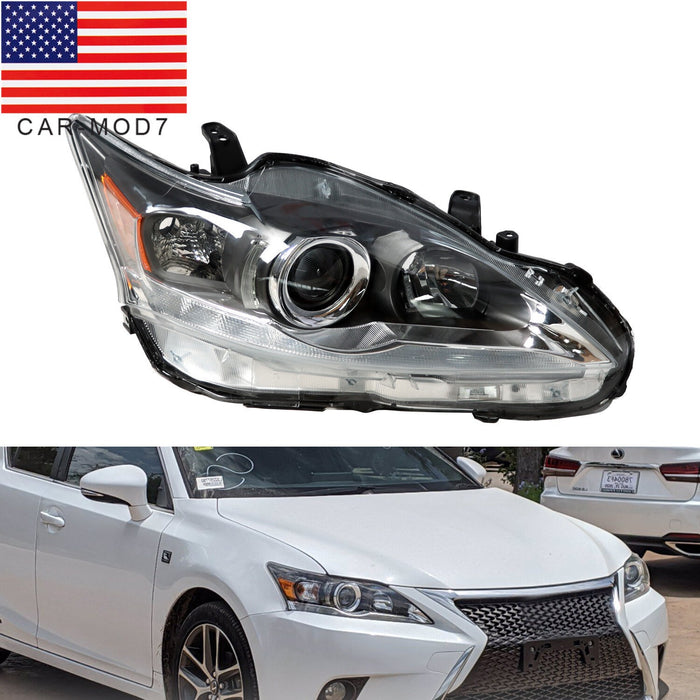 DURAFORCE 2011-2017 Lexus CT200h Right Front Halogen Headlight Passenger Side RH