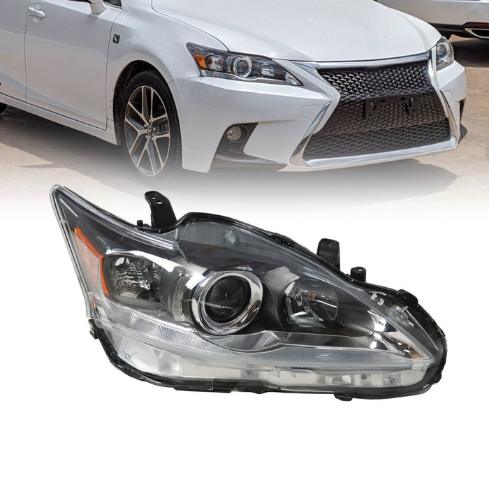 DURAFORCE 2011-2017 Lexus CT200h Right Front Halogen Headlight Passenger Side RH