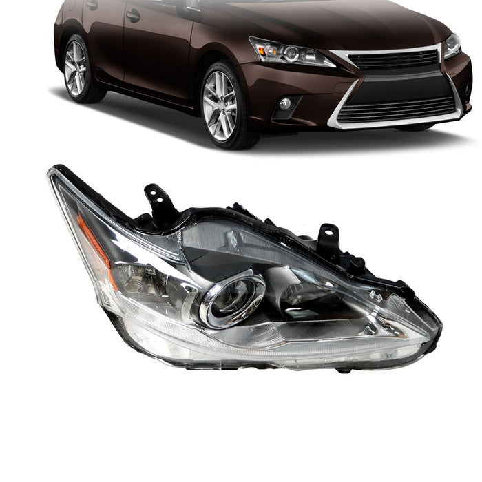 DURAFORCE 2011-2017 Lexus CT200h Right Front Halogen Headlight Passenger Side RH