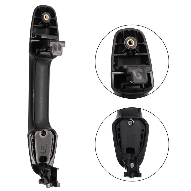 DURAFORCE 2012-2017 Toyota Camry Black Rear Left or Right Outer Door Handle Exterior