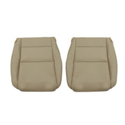 DURAFORCE 2008-2012 Honda Accord Tan Leather Seat Covers Driver & Passenger Bottom Set