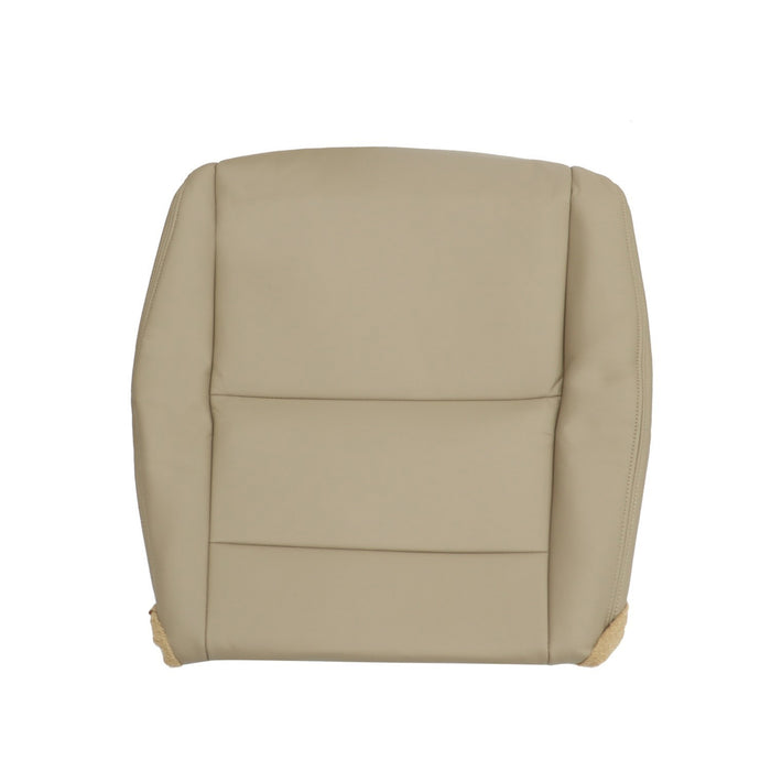 DURAFORCE 2008-2012 Honda Accord Tan Leather Seat Covers Driver & Passenger Bottom Set
