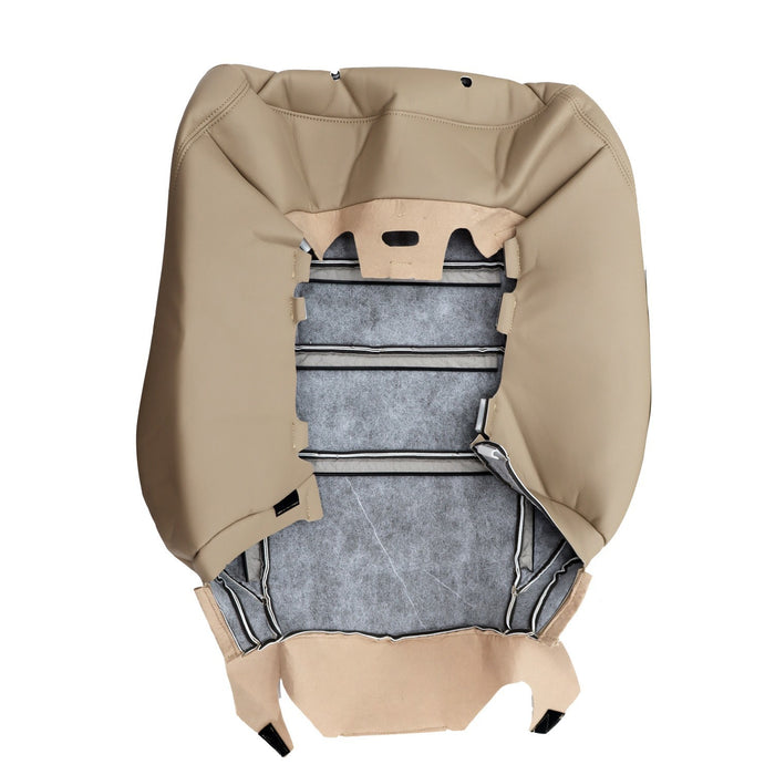 DURAFORCE 2008-2012 Honda Accord Tan Leather Seat Covers Driver & Passenger Bottom Set