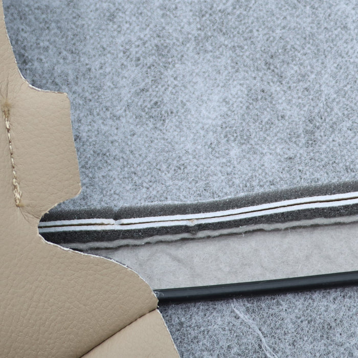 DURAFORCE 2008-2012 Honda Accord Tan Leather Seat Covers Driver & Passenger Bottom Set