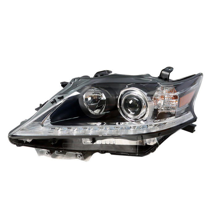 DURAFORCE 2013-2015 Lexus RX350 RX450H Black HID Headlights LED DRL Right & Left Side