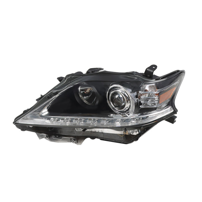 DURAFORCE 2013-2015 Lexus RX350 RX450H Black HID Headlights LED DRL Right & Left Side