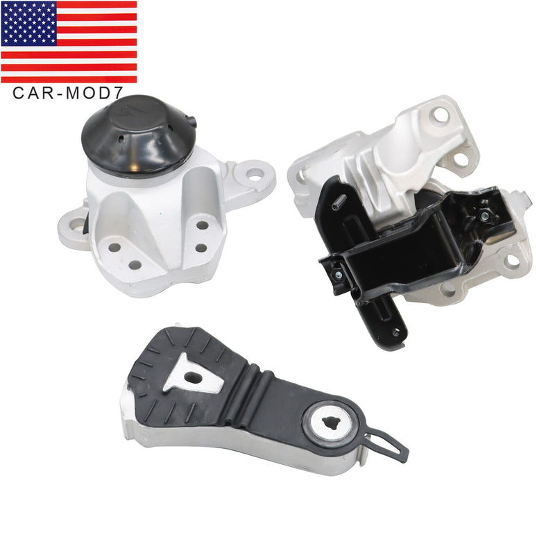 DURAFORCE 2016-2019 Ford Explorer 3.5L Engine & Transmission Mount Set 3pcs