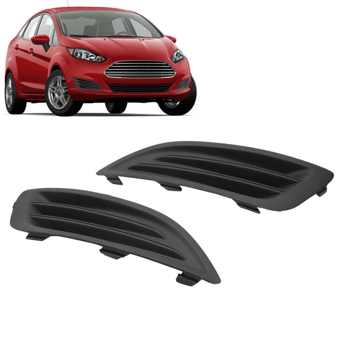 DURAFORCE 2014-2019 Ford Fiesta Fog Light Covers Left & Right Side Replacement