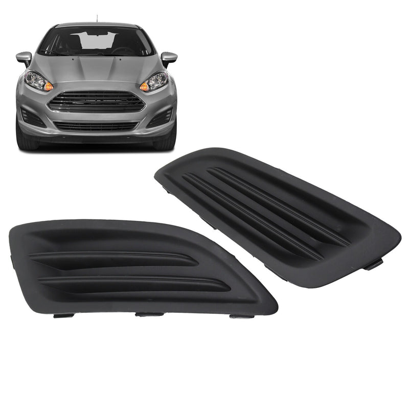 DURAFORCE 2014-2019 Ford Fiesta Fog Light Covers Left & Right Side Replacement