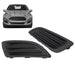 DURAFORCE 2014-2019 Ford Fiesta Fog Light Covers Left & Right Side Replacement