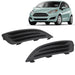 DURAFORCE 2014-2019 Ford Fiesta Fog Light Covers Left & Right Side Replacement