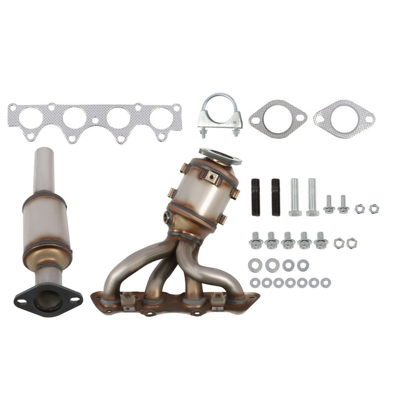 DURAFORCE 2012-2019 Kia Soul 1.6L Front & Rear Manifold Catalytic Converters Set