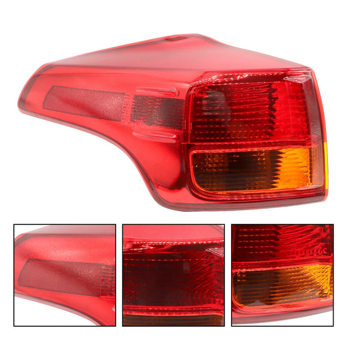 DURAFORCE 2013-2015 Toyota RAV4 Left Tail Light Assembly Driver Side Outer Lamp