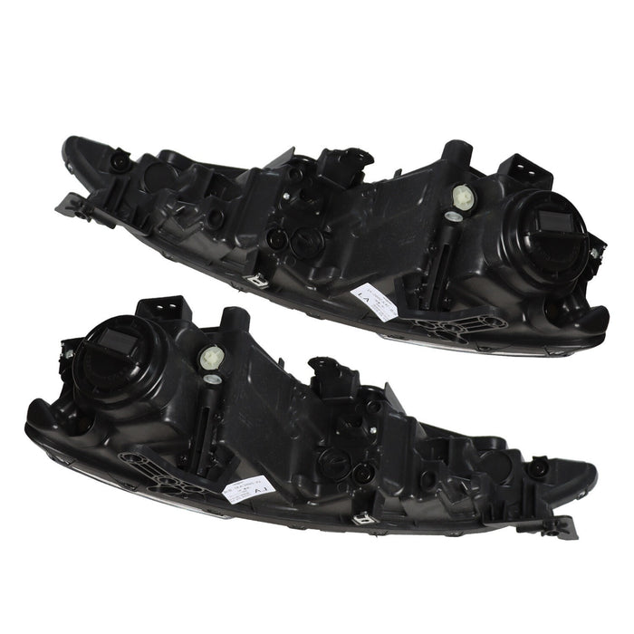 DURAFORCE 2015-2017 Chrysler 200 Halogen Projector Headlights Pair Without LED DRL