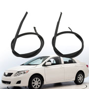 DURAFORCE 2009-2013 Toyota Corolla Roof Drip Molding Trim Left & Right Black 2PCS