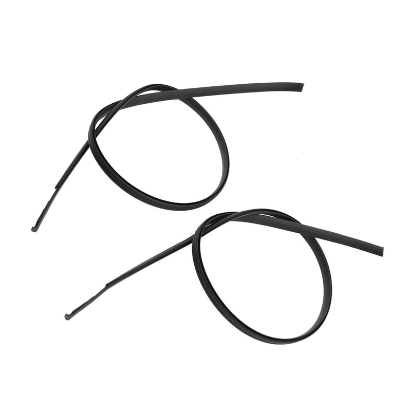 DURAFORCE 2009-2013 Toyota Corolla Roof Drip Molding Trim Left & Right Black 2PCS