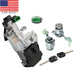 DURAFORCE 2003-2005 Honda Civic Ignition Switch Door Lock Cylinder with Keys Complete Set