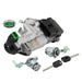 DURAFORCE 2003-2005 Honda Civic Ignition Switch Door Lock Cylinder with Keys Complete Set