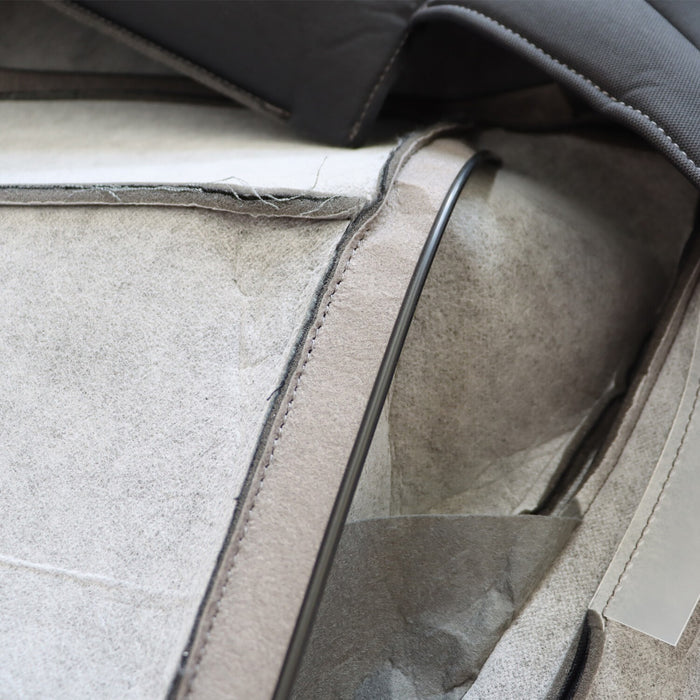 DURAFORCE 2004-2008 Ford F150 XL Dark Gray Cloth Driver & Passenger Seat Covers Bottom