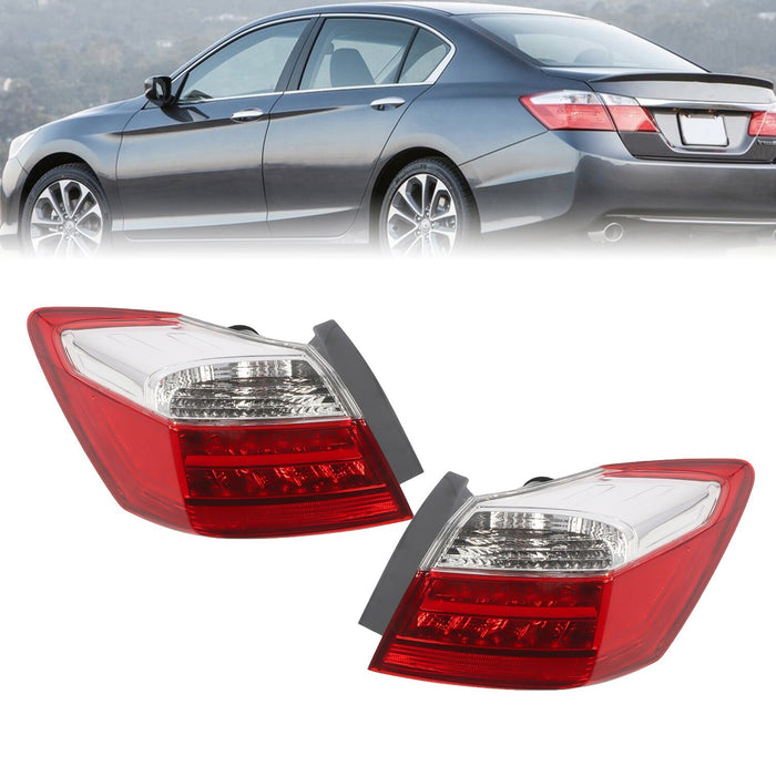 DURAFORCE 2013-2015 Honda Accord EX-L Touring LED Tail Light Left & Right Sedan