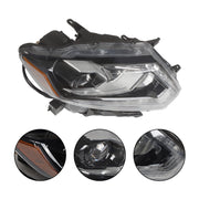 DURAFORCE 2014-2016 Nissan Rogue LED Headlight Chrome Passenger Right Side RH