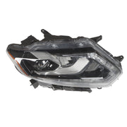 DURAFORCE 2014-2016 Nissan Rogue LED Headlight Chrome Passenger Right Side RH