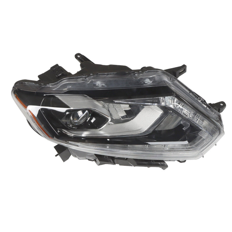 DURAFORCE 2014-2016 Nissan Rogue LED Headlight Chrome Passenger Right Side RH