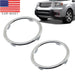 DURAFORCE 2012-2015 Honda Pilot Chrome Front Left & Right Fog Light Covers
