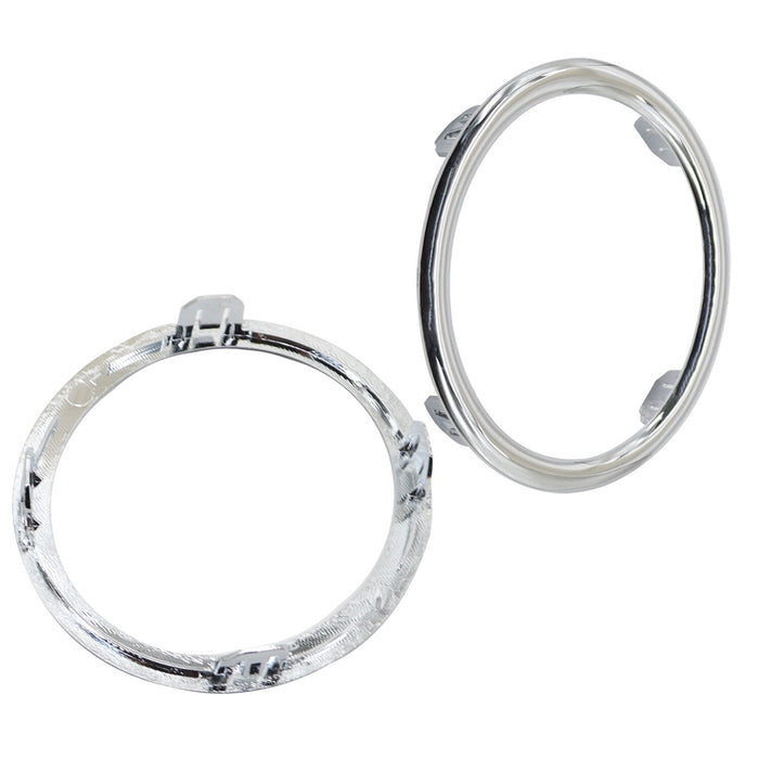 DURAFORCE 2012-2015 Honda Pilot Chrome Front Left & Right Fog Light Covers