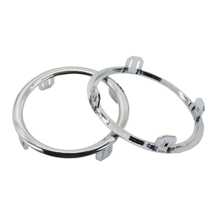 DURAFORCE 2012-2015 Honda Pilot Chrome Front Left & Right Fog Light Covers